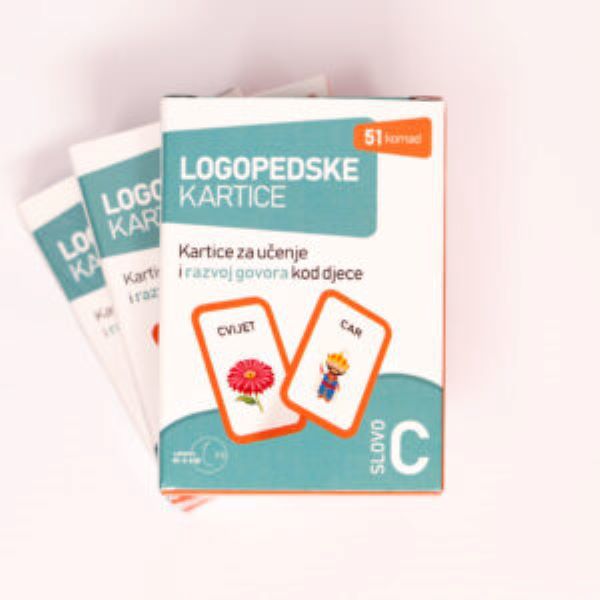 Logopedske kartice - slovo C